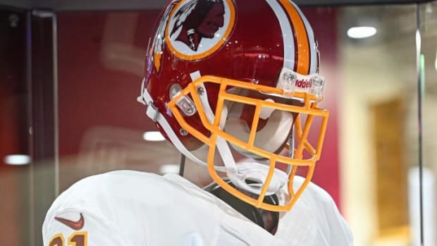 Memorial installation remembering the late Sean Taylor at FedEx Field.